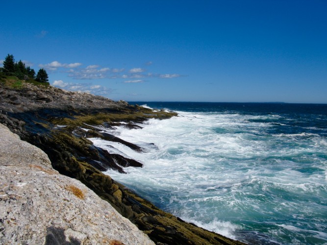 De Wiscasset à Pemaquid Beach, Maine (États-Unis)