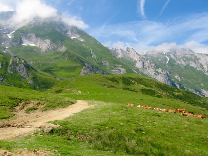 Les cols du Soulor et d'Aubisque, Hautes-Pyrénées (France)
