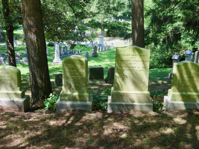 Cimetière du mont Auburn, Watertown, Massachusetts (États-Unis)